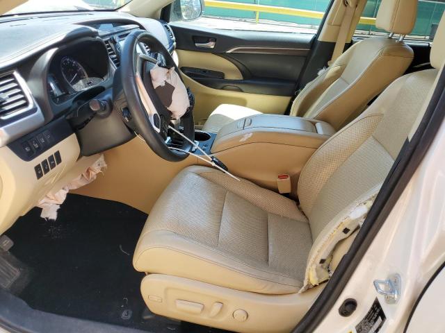 Parquets TOYOTA HIGHLANDER 2016 Biały