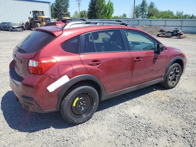  SUBARU CROSSTREK 2016 Бургунді