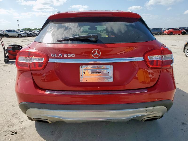 Parquets MERCEDES-BENZ GLA-CLASS 2016 Czerwony