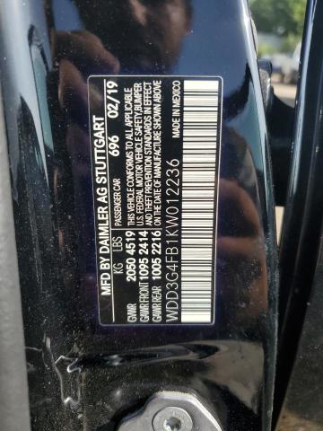 2019 MERCEDES-BENZ A 220 4MATIC  
