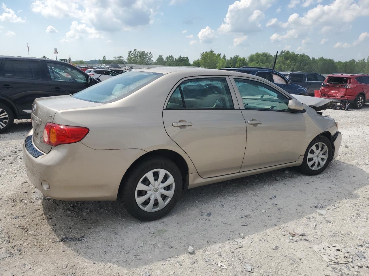 TOYOTA COROLLA 2009 VIN 2T1BU40E09C168577 фото 3