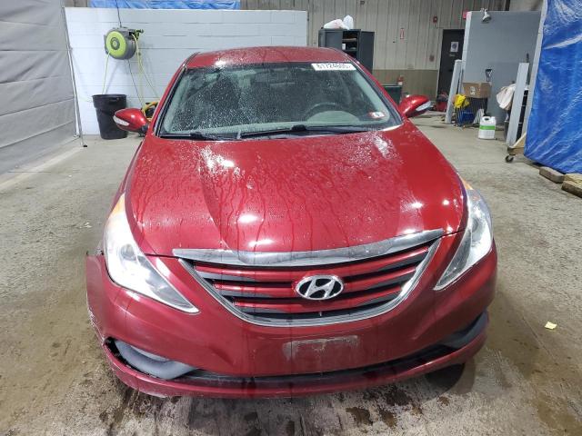  HYUNDAI SONATA 2014 Красный