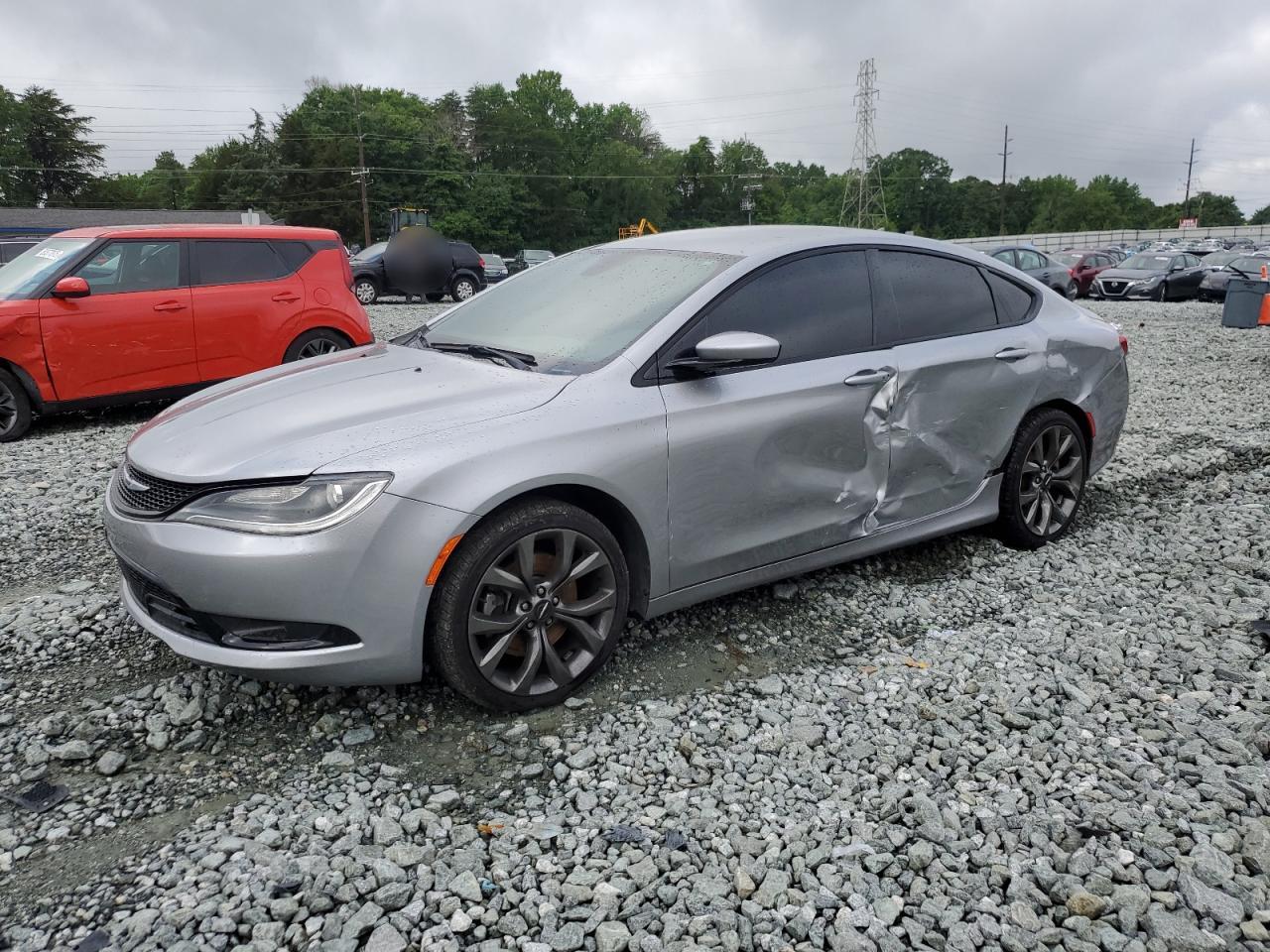2015 Chrysler 200 S იყიდება Mebane-ში, NC - Side