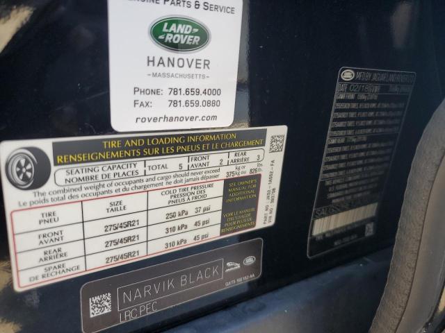 2018 LAND ROVER RANGE ROVER SUPERCHARGED