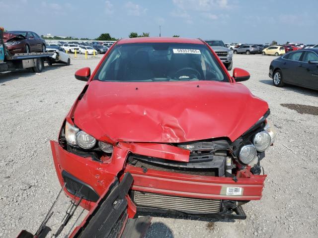  CHEVROLET SONIC 2012 Red
