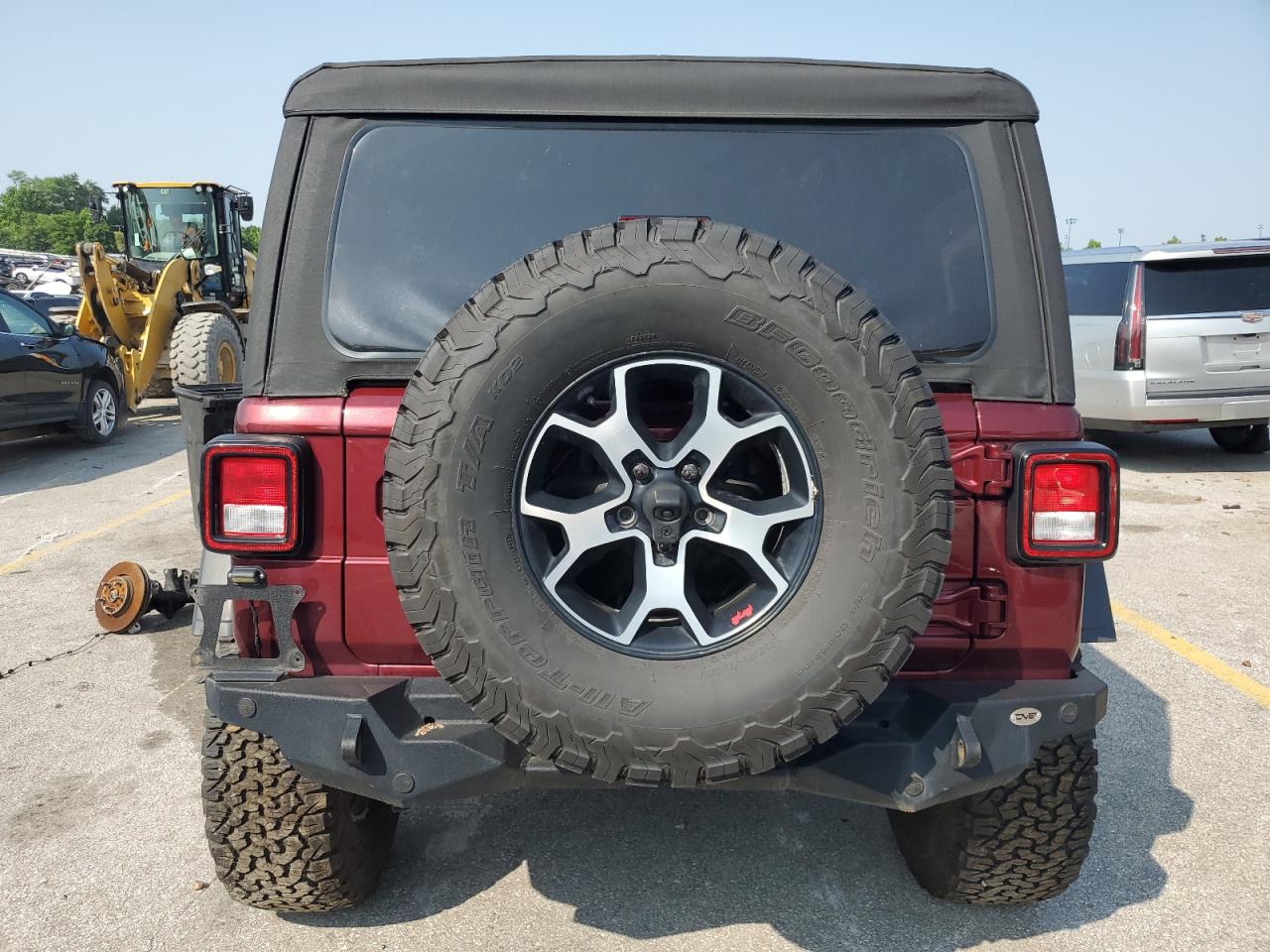 2021 Jeep Wrangler Unlimited Rubicon VIN: 1C4HJXFG9MW580235 Lot: 59118385