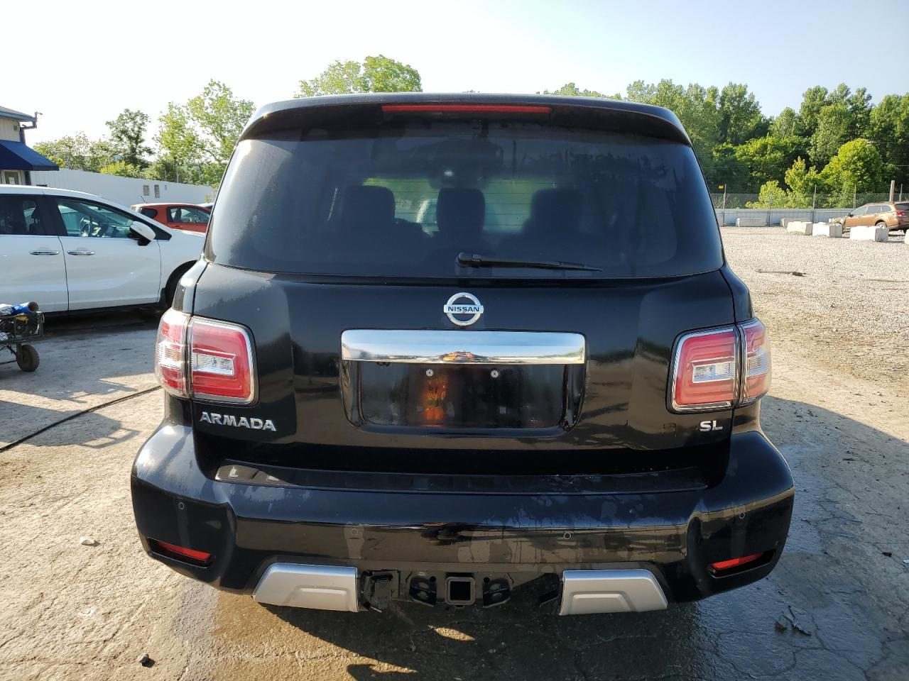 2018 Nissan Armada Sv VIN: JN8AY2ND2JX001507 Lot: 61436315