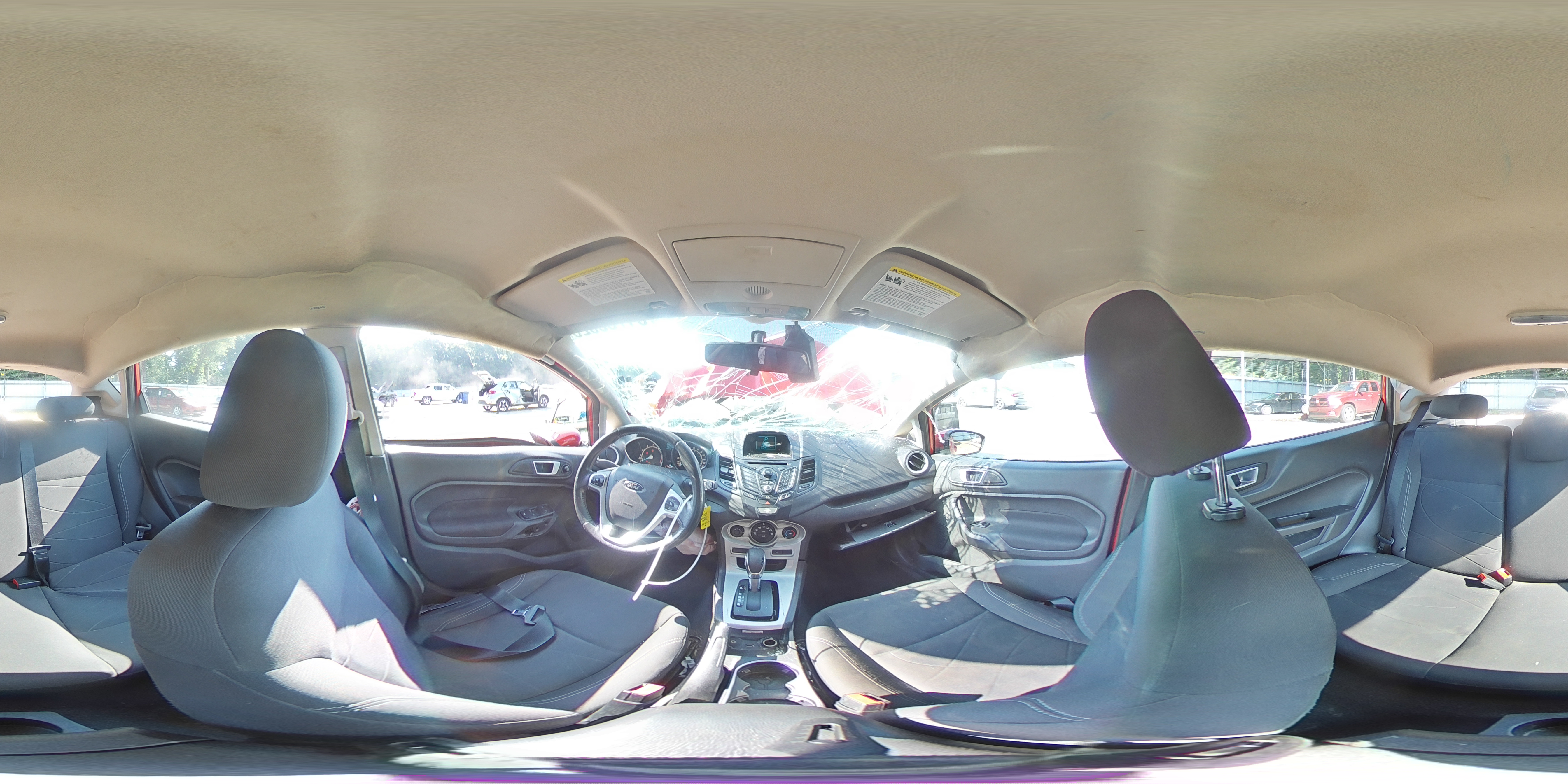 2015 Ford Fiesta Se VIN: 3FADP4EJXFM108451 Lot: 61735625