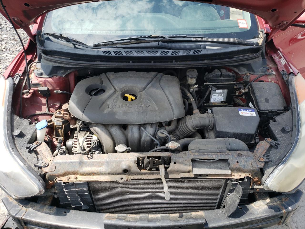 2012 Hyundai Elantra Gls VIN: KMHDH4AE8CU424479 Lot: 57813865