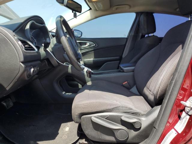 Sedans CHRYSLER 200 2015 Burgundy