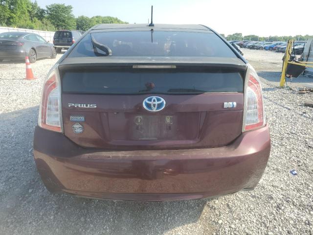  TOYOTA PRIUS 2013 Burgundy