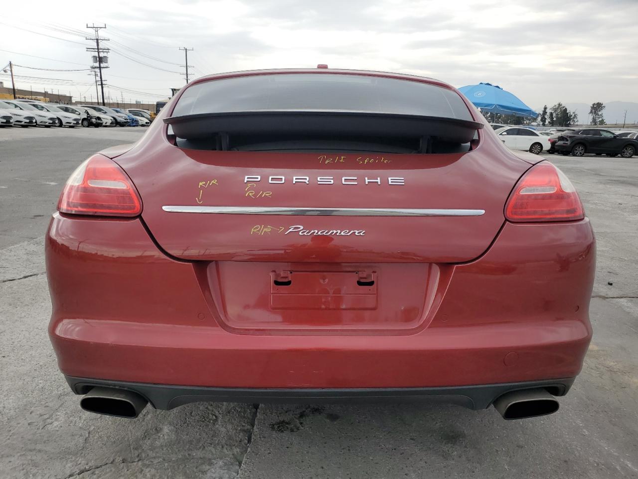 2011 Porsche Panamera 2 VIN: WP0AA2A7XBL017267 Lot: 58947005