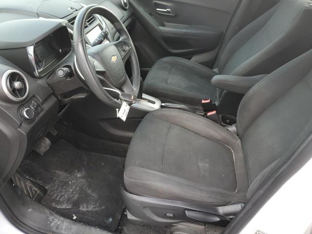  CHEVROLET TRAX 2016 White