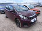 2017 PEUGEOT 108 ACTIVE for sale at Copart WESTBURY