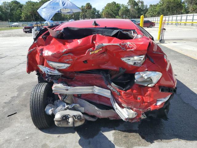  CHEVROLET CRUZE 2017 Czerwony