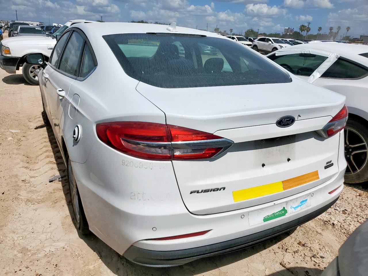 2020 Ford Fusion Se VIN: 3FA6P0LU8LR119106 Lot: 58977895