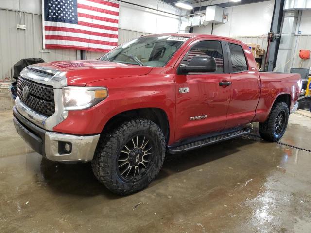  TOYOTA TUNDRA 2018 Czerwony