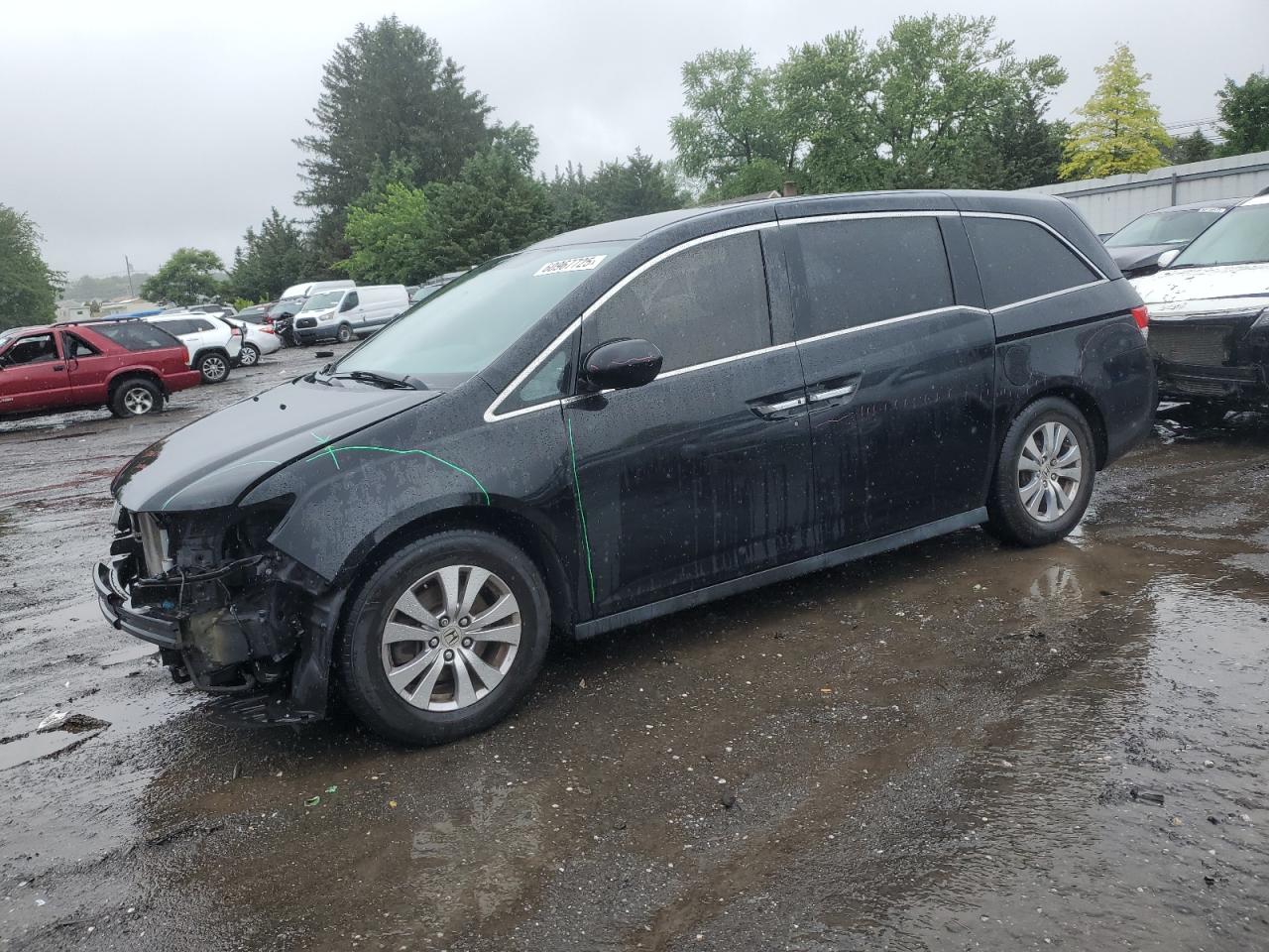 2014 Honda Odyssey Ex na sprzedaż w Finksburg, MD - Front End