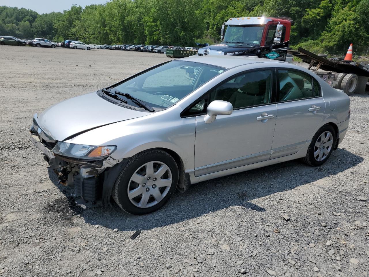 2011 Honda Civic Lx на продаже в Marlboro, NY - Front End