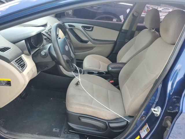  HYUNDAI ELANTRA 2016 Blue