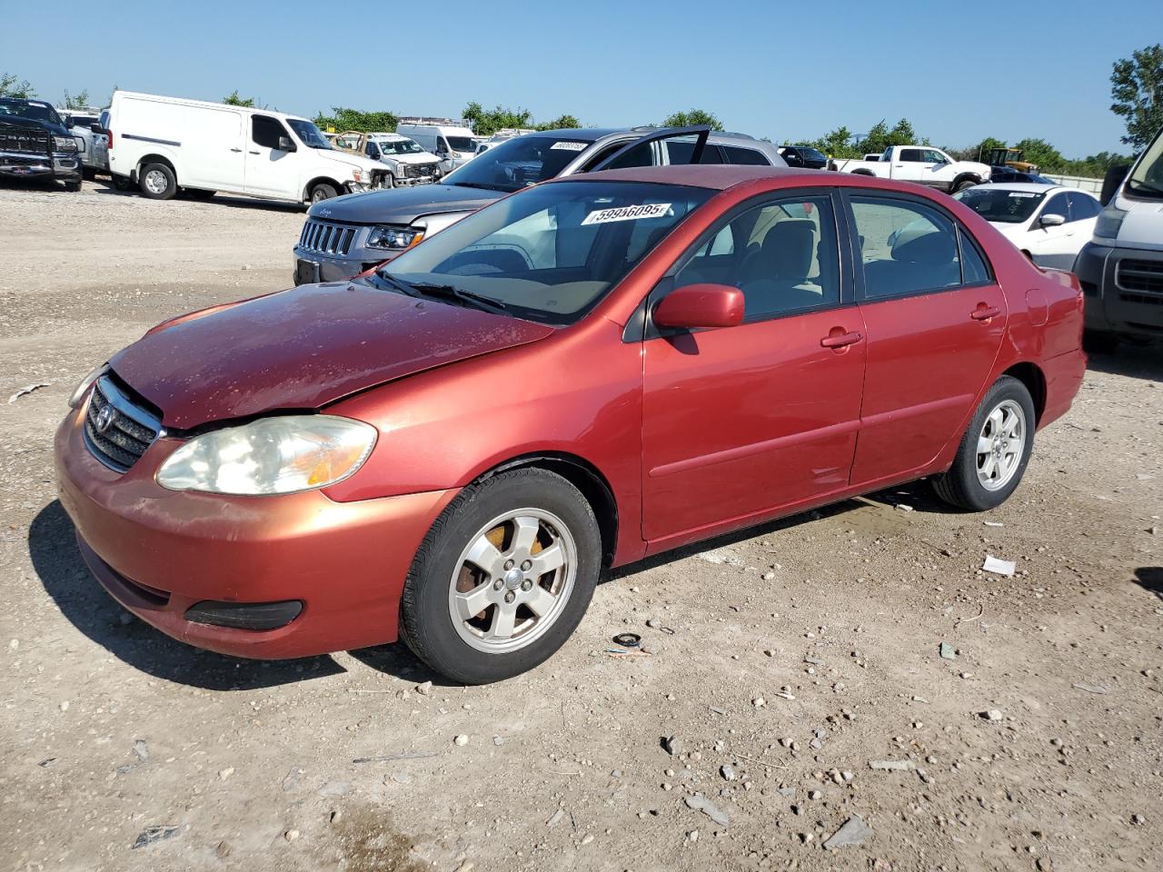 2006 Toyota Corolla Ce на продаже в Kansas City, KS - Front End