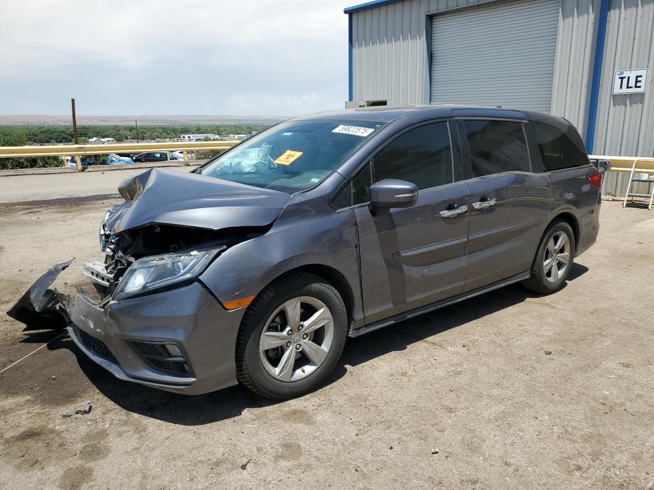 2019 Honda Odyssey Exl იყიდება Albuquerque-ში, NM - Front End