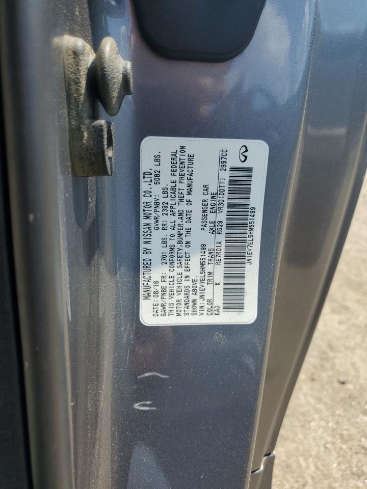 INFINITI Q60 2017 VIN JN1EV7EL5HM551499 zdjęcie 12
