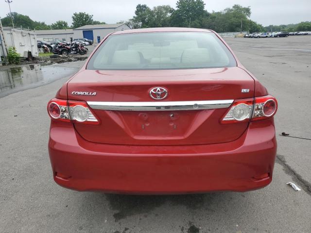  TOYOTA COROLLA 2012 Red