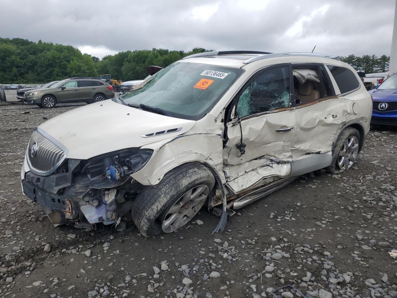 2009 Buick Enclave Cxl beige suv gas 5GAER23D09J199159 photo #1