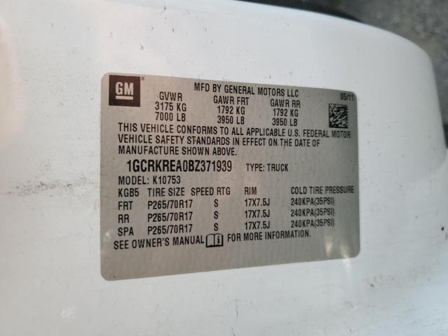 2011 CHEVROLET SILVERADO K1500 LS  