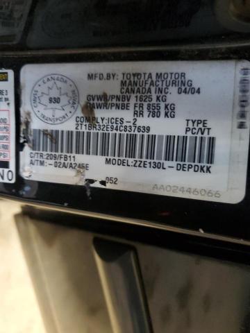 2004 TOYOTA COROLLA CE  