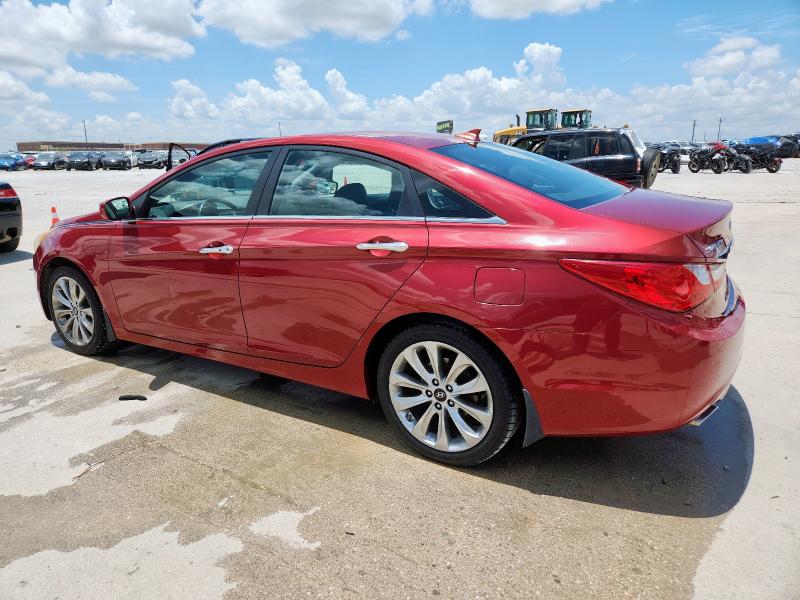  HYUNDAI SONATA 2012 Czerwony