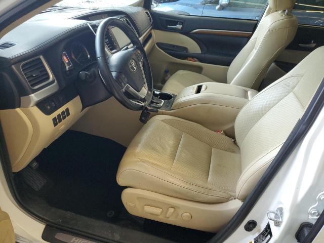  TOYOTA HIGHLANDER 2017 Biały