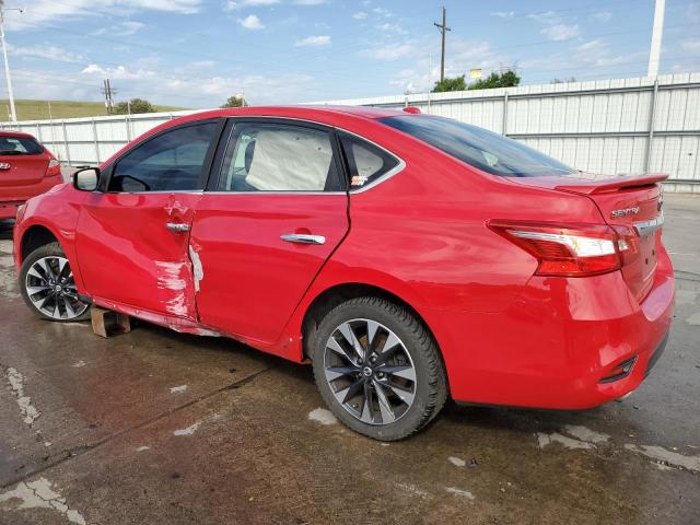  NISSAN SENTRA 2016 Красный