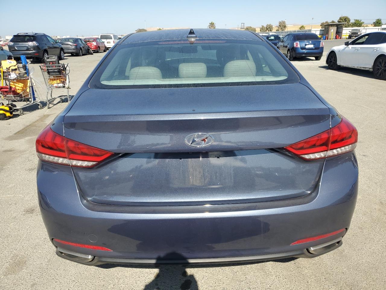 2015 Hyundai Genesis 3.8L VIN: KMHGN4JE0FU044059 Lot: 60503035