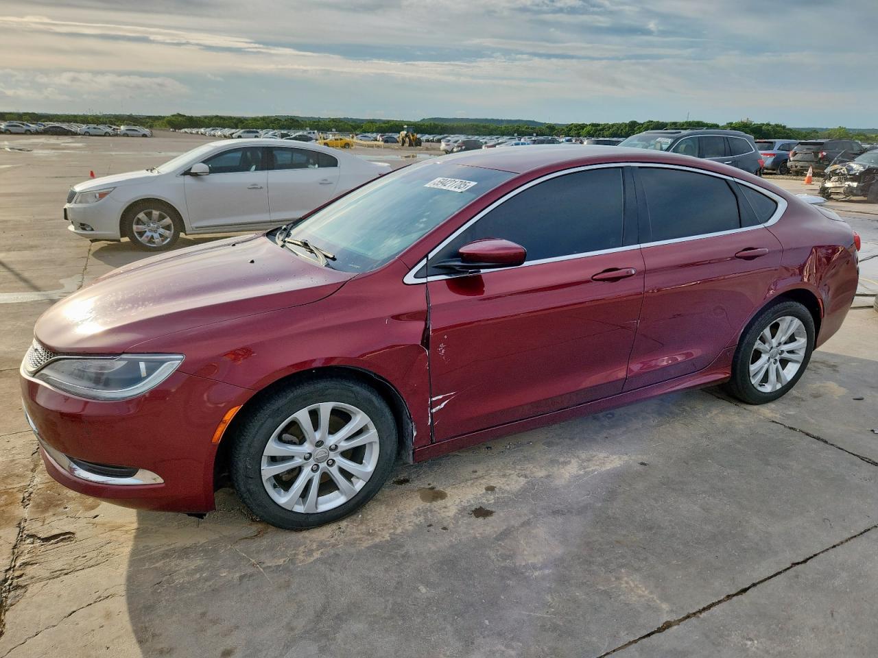 2015 Chrysler 200 Limited იყიდება Grand Prairie-ში, TX - Side