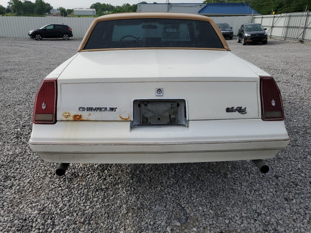 1986 Chevrolet Monte Carlo VIN: 1G1GZ37H3GR216294 Lot: 60417425