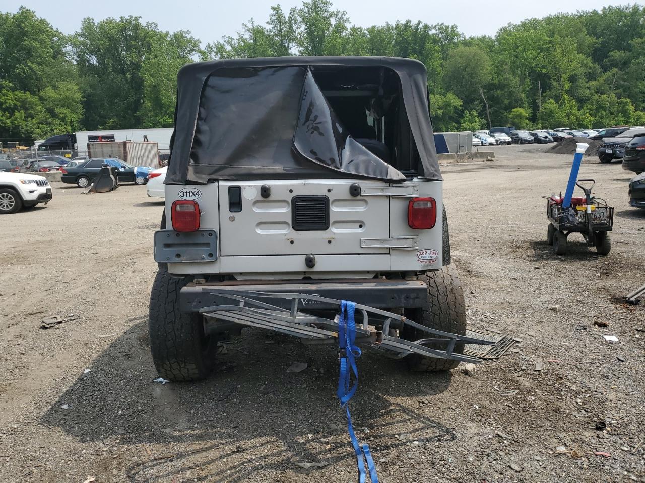 2004 Jeep Wrangler X VIN: 1J4FA39S84P718805 Lot: 59949875