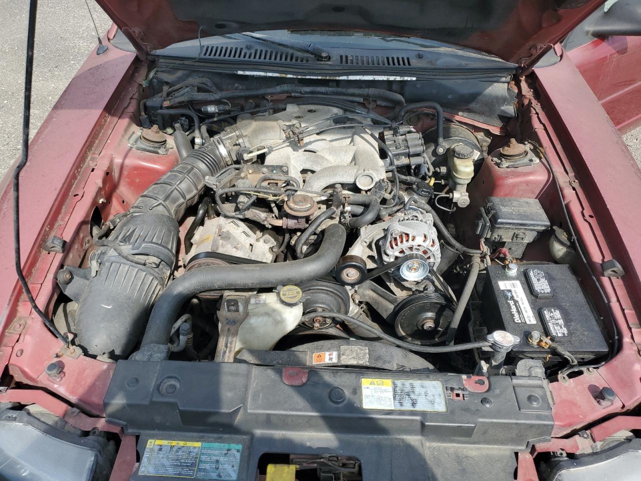 2003 Ford Mustang VIN: 1FAFP44483F418615 Lot: 63179585