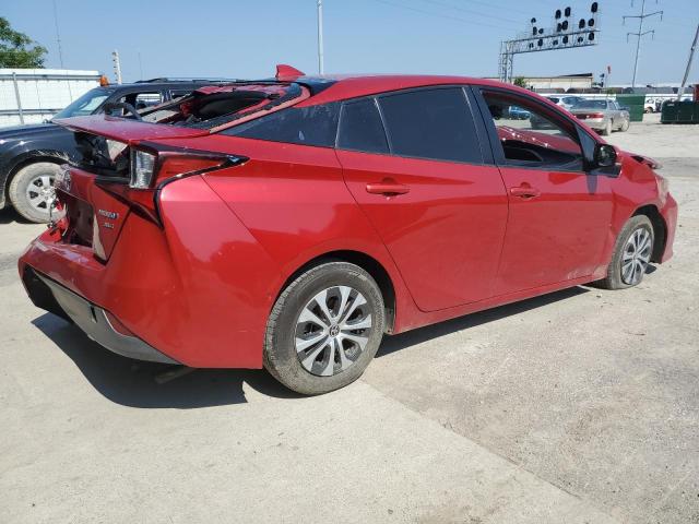  TOYOTA PRIUS 2019 Czerwony