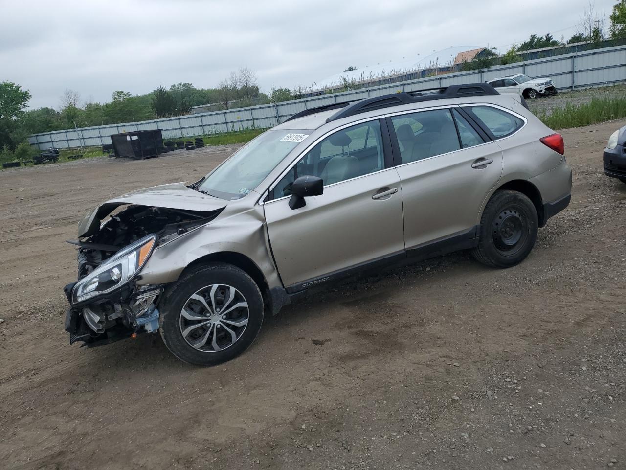 2016 Subaru Outback 2.5I for Sale in Columbia Station, OH - Frame Damage