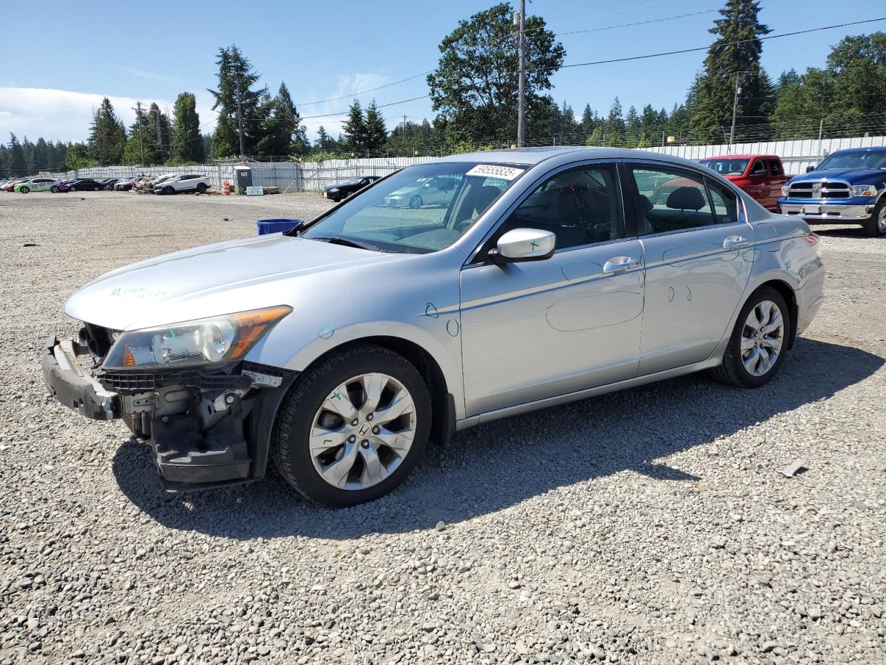 2009 Honda Accord Ex продається в Graham, WA - Front End