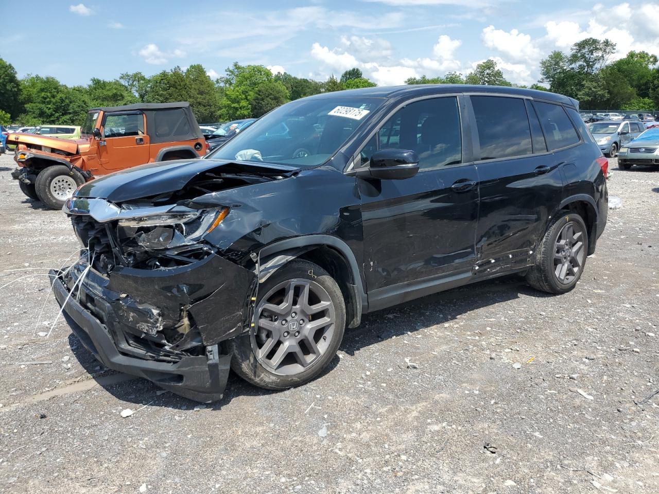 2022 Honda Passport Exl للبيع في Madisonville، TN - Front End