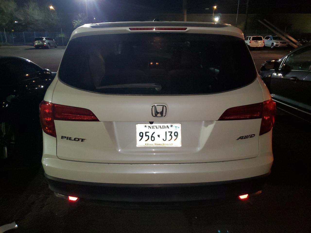 2016 Honda Pilot Exl VIN: 066751 Lot: 62615965