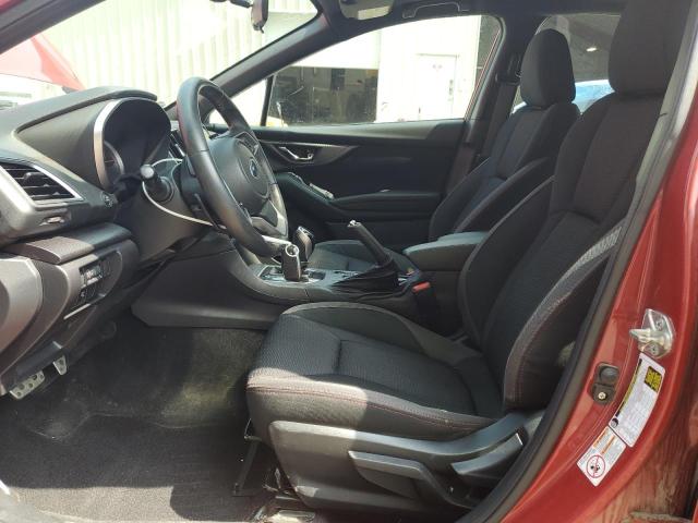  SUBARU IMPREZA 2017 Czerwony