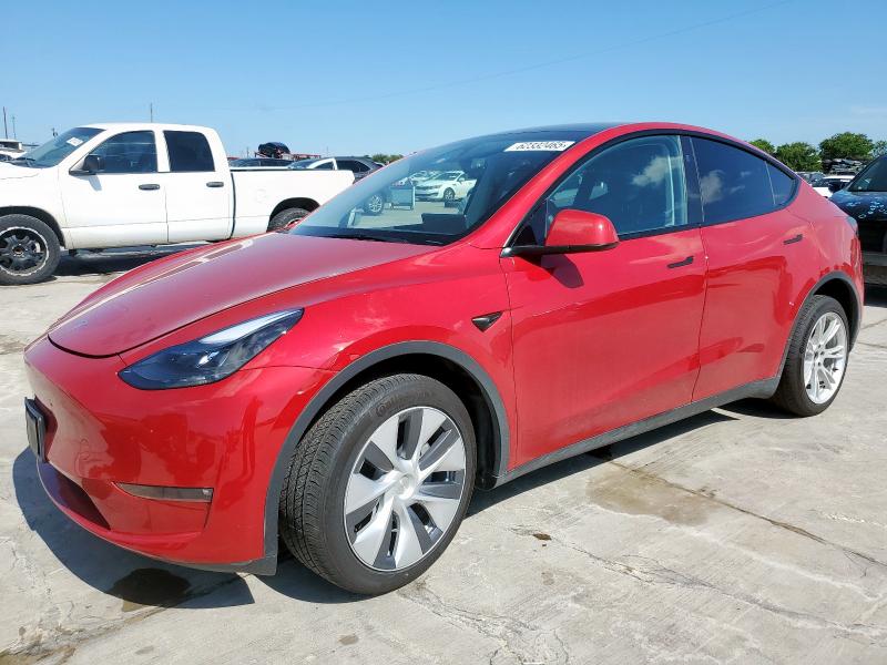  TESLA MODEL Y 2023 Czerwony