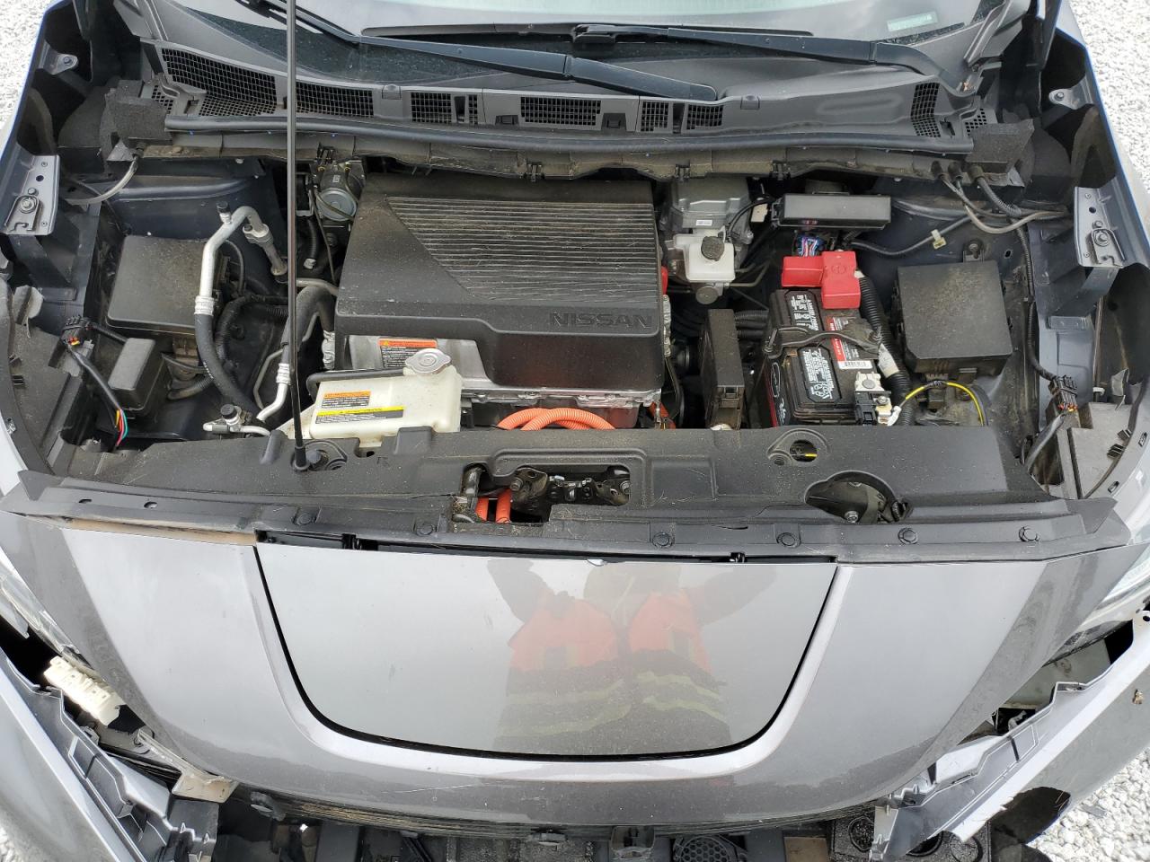 2022 Nissan Leaf S Plus VIN: 1N4BZ1BV4NC550861 Lot: 59392795
