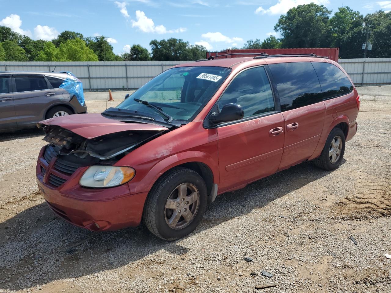 2006 Dodge Grand Caravan Sxt red null gas 2D4GP44L96R620966 photo #1
