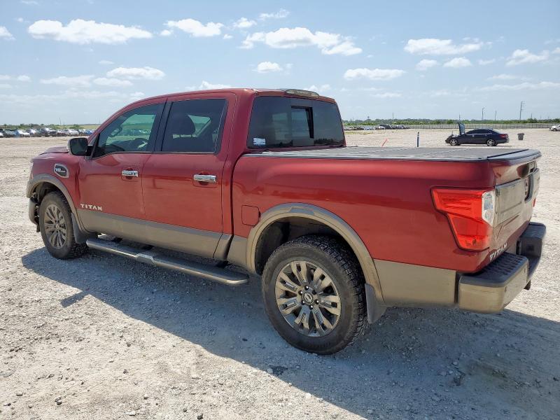  NISSAN TITAN 2017 Красный
