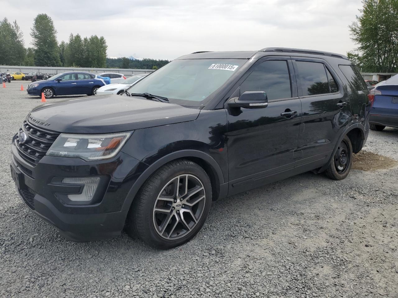 2016 Ford Explorer Sport للبيع في Arlington، WA - Rear End